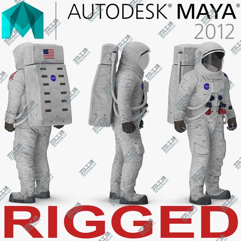 images/goods_img/20210114/A7L Spacesuit Rigged for Maya 3D model/1.jpg